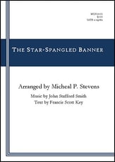 The Star-Spangled Banner SATB choral sheet music cover